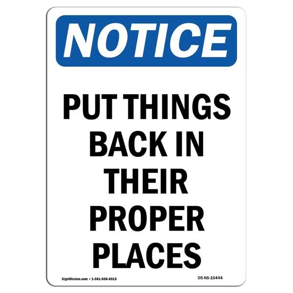 OSHA Notice Sign, 10